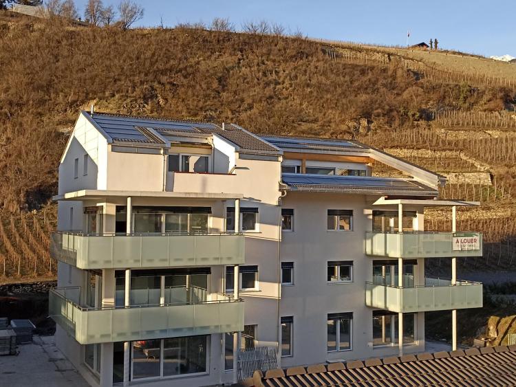Appartements neufs de 2.5 pièces à 4.5 pièces à louer à Conthey, proche de toutes commodités